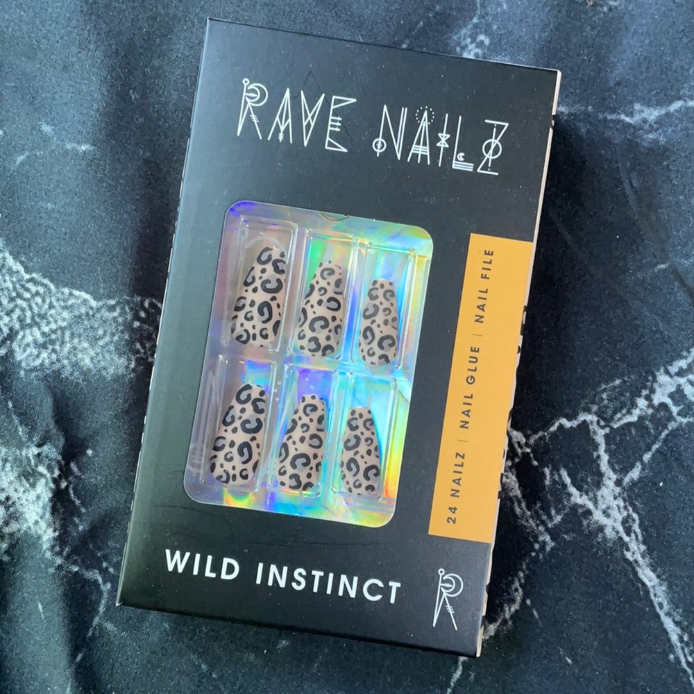 Rave Nailz - Leopard Print Wild Instinct Nails